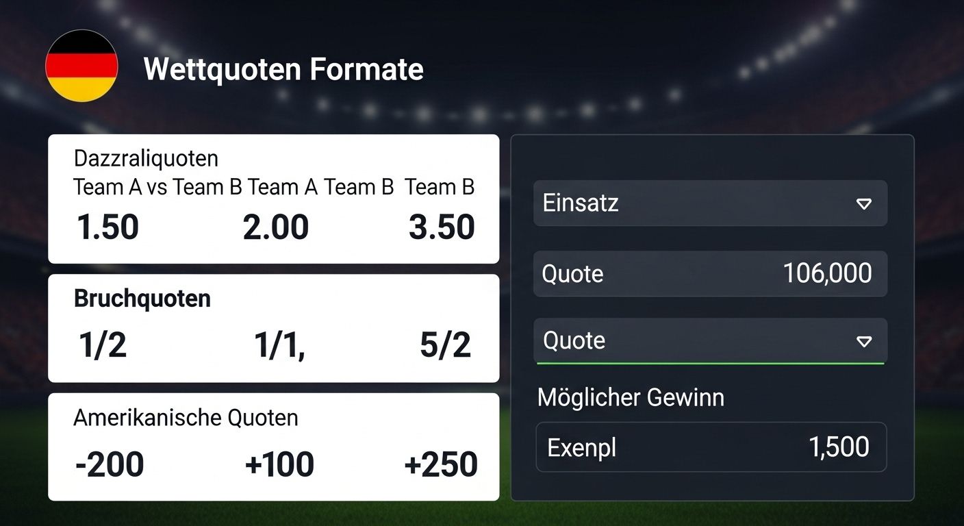 Quotenformate bet slip