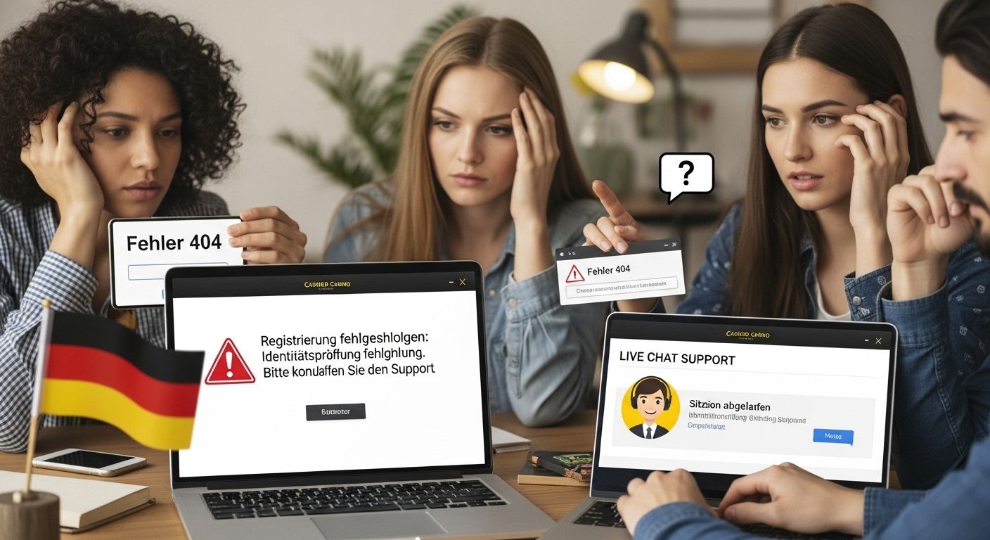 Beheben von Registrierungsproblemen casino verification